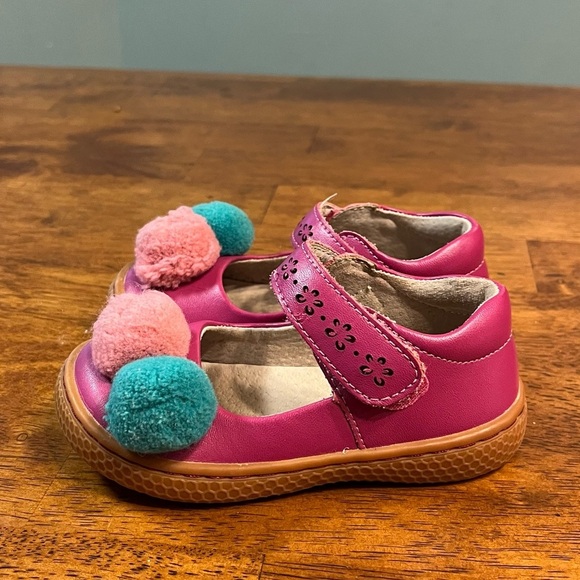 Livie & Luca + Matilda Jane magenta purple mary Jane’s pink blue Pom Pom size 6 - Picture 6 of 11